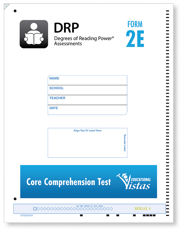 DRP Form 2E Test Booklet